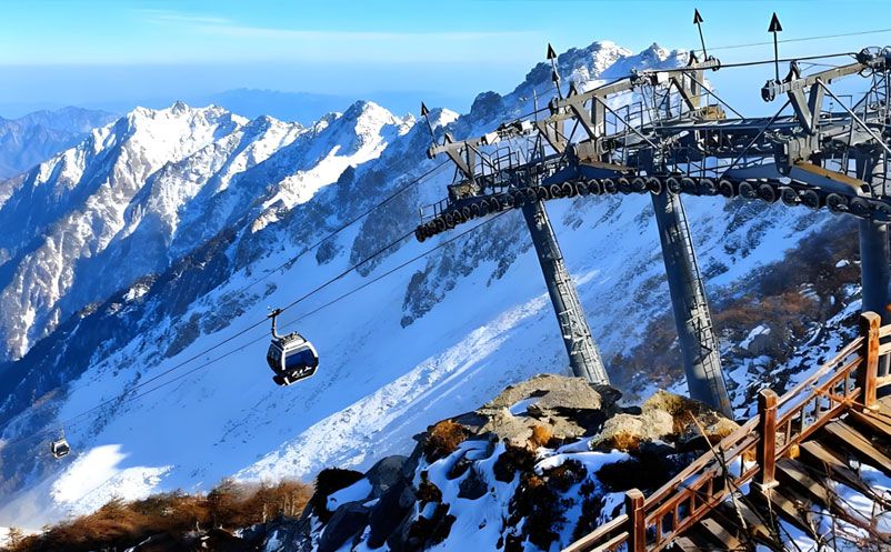 易景通助力太白山索道电子票务系统建设 易景通助力太白山索道电子票务系统建设